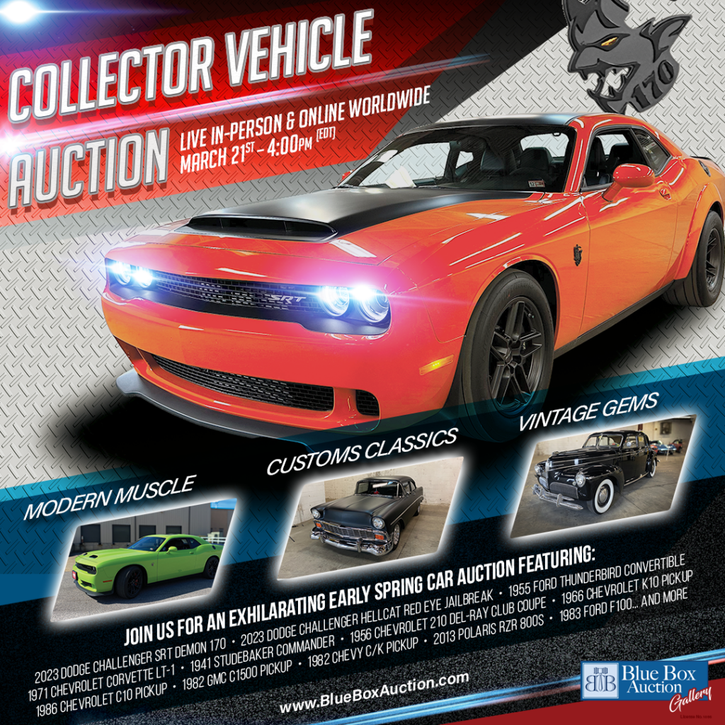 Fueling the Future for Local Charities: Spring 2024 Collector Vehicle Auction